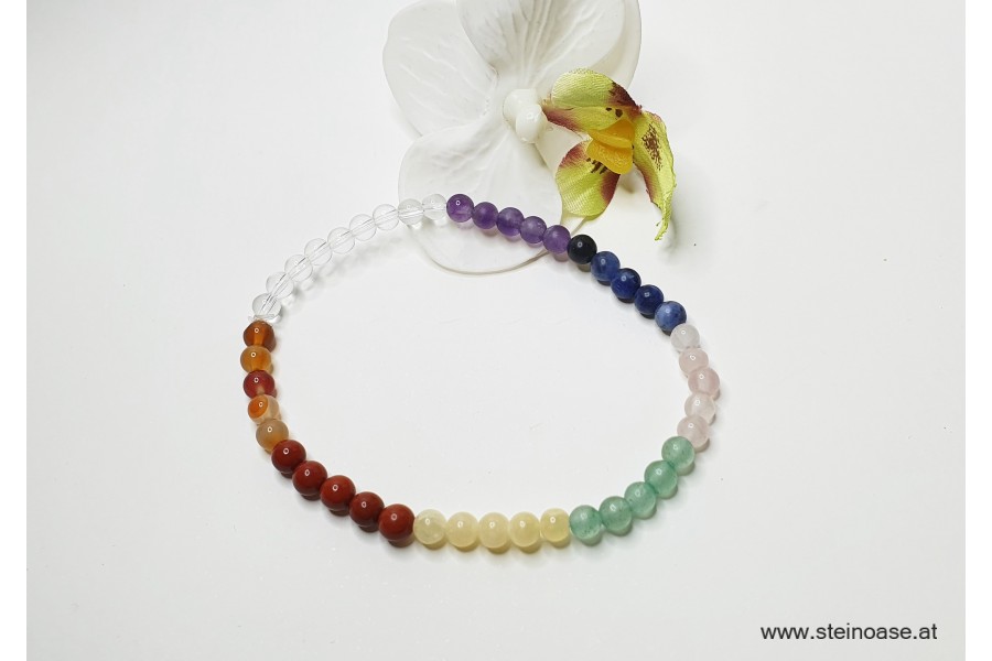 Armband Chakra - Kugel 4mm